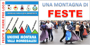 Calendario Eventi Pro Loco Unione Monatana della Valli Monregalesi